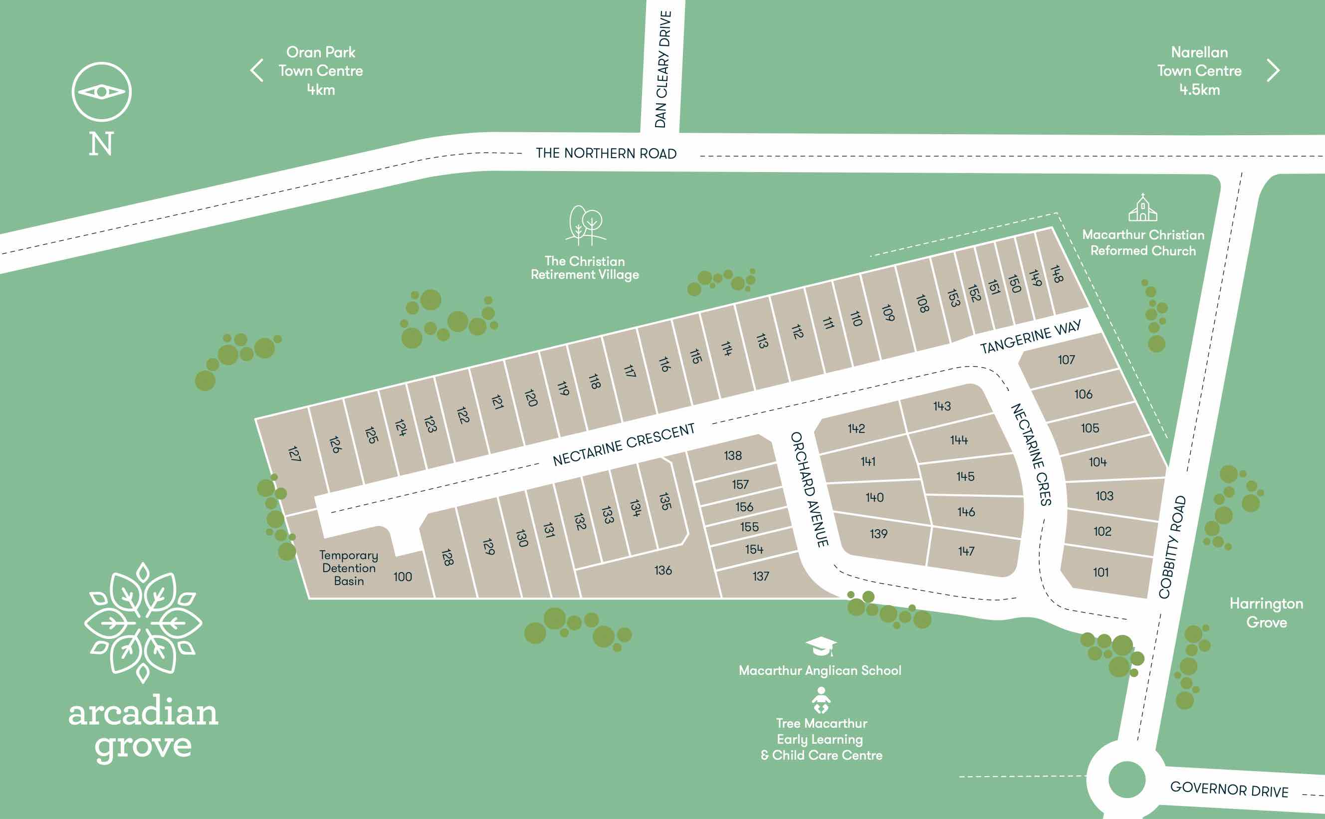Arcadian Grove Estate - Cobbitty Masterplan