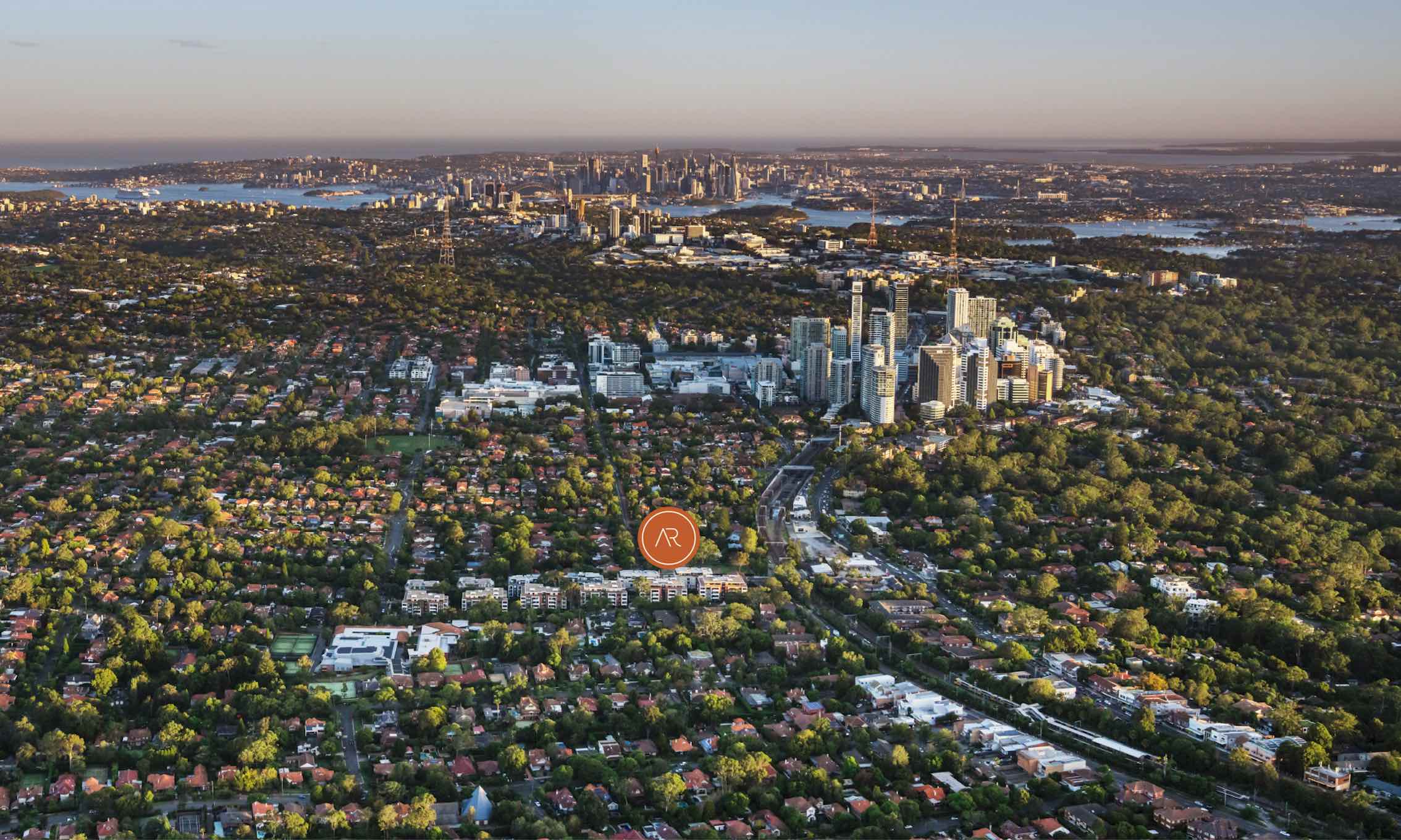 Archwood Residences - Roseville Aerial