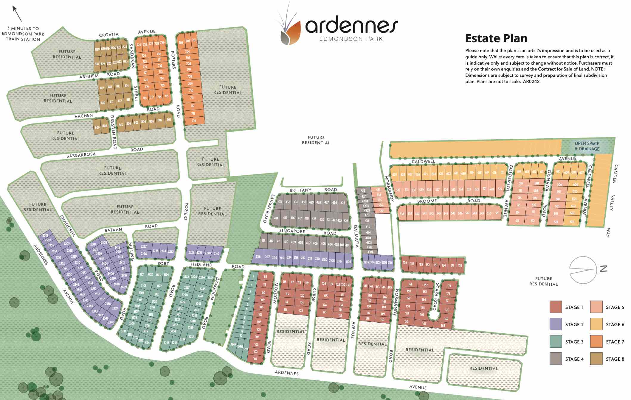 Ardennes Estate - Edmondson Park Masterplan