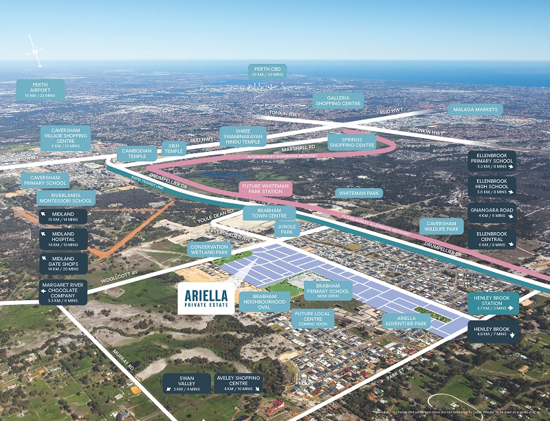 Ariella Private Estate - Brabham Aerial