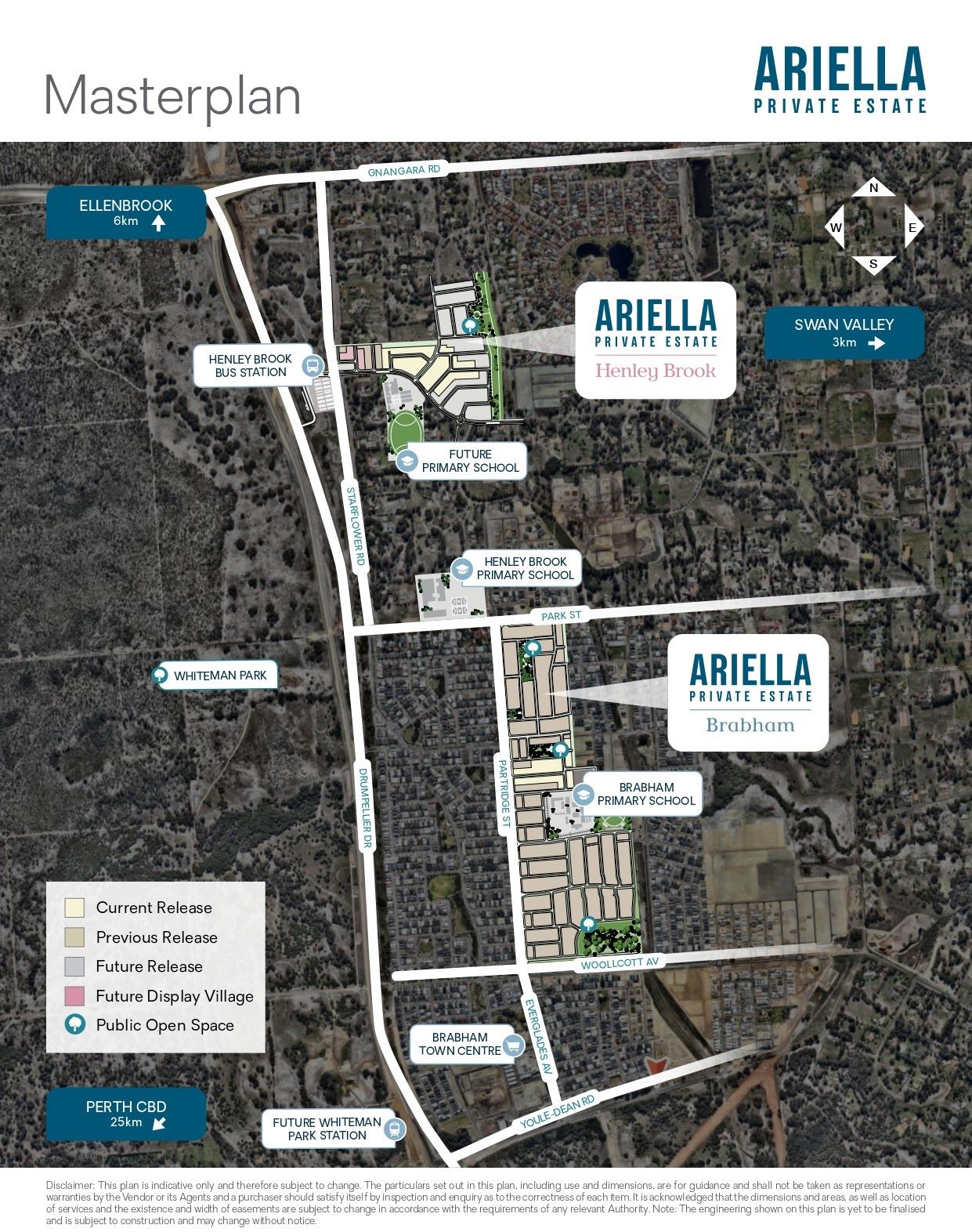 Ariella Private Estate - Henley Brook Masterplan