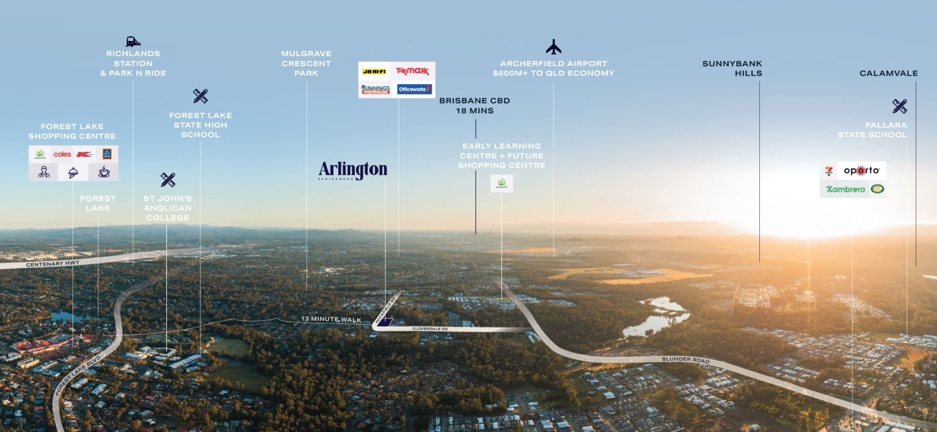 Arlington Residences - Doolandella Aerial