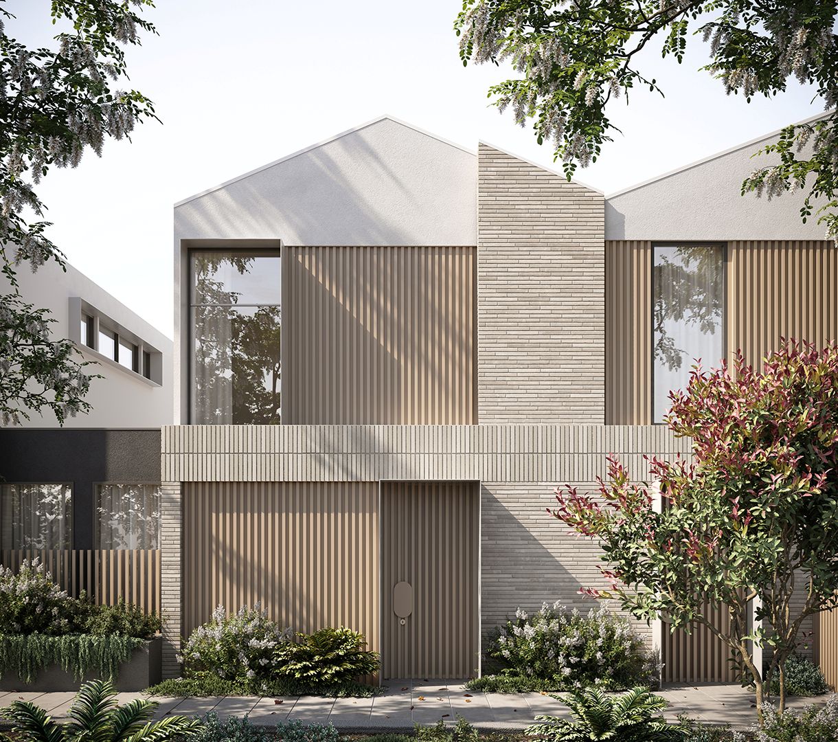 Ascot Quarter Townhomes - Ascot Vale Render