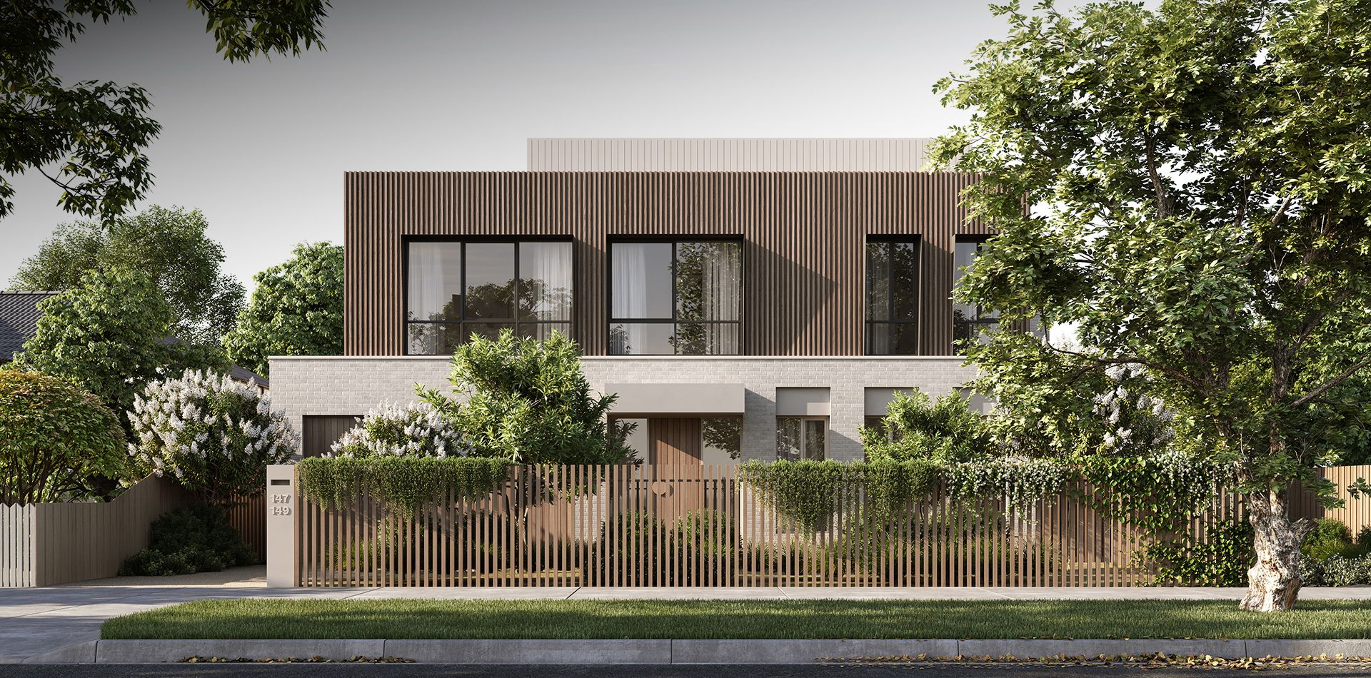Ascot Quarter Townhomes - Ascot Vale Render