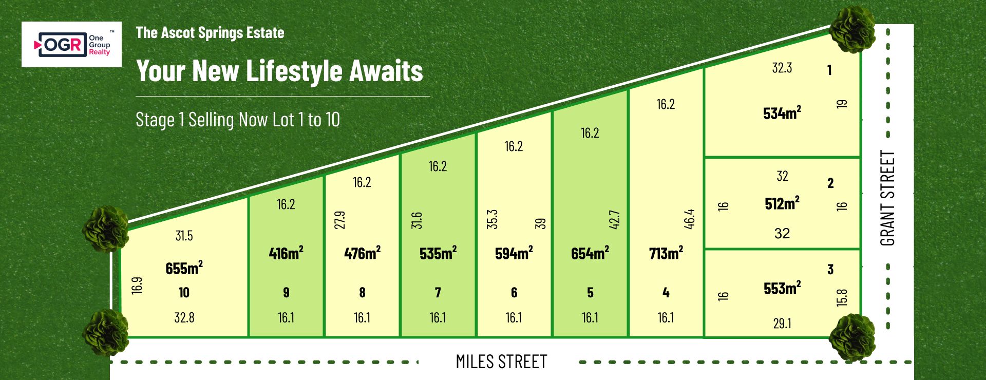 Ascot Spring Estate - Sebastopol Release Map
