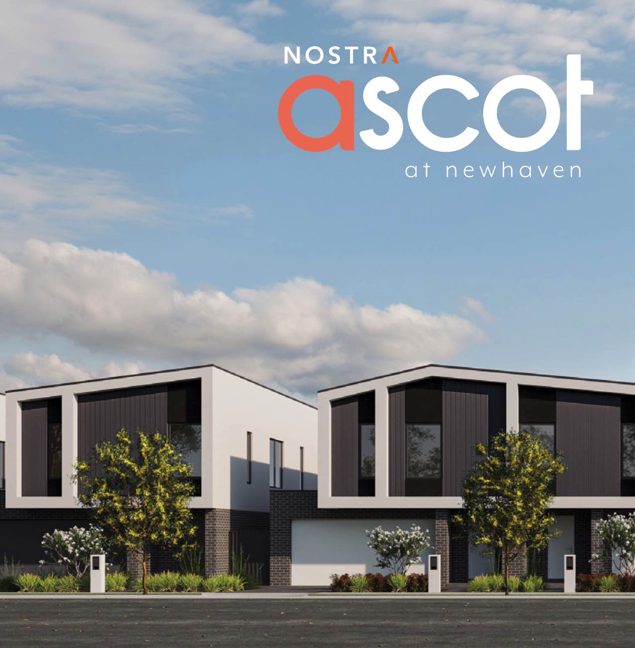 Ascot Townhomes in Newhaven Estate - Tarneit Render
