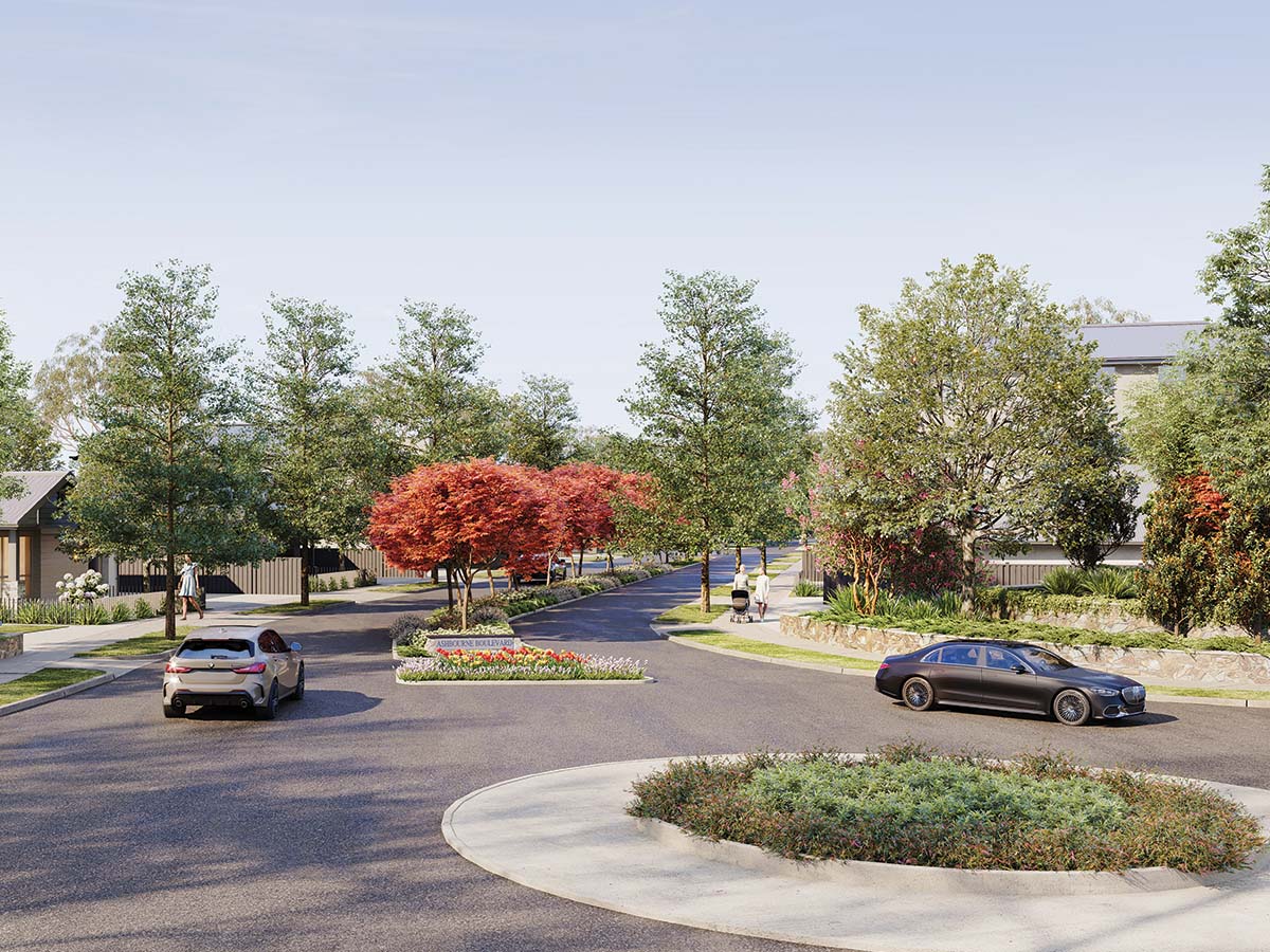 Ashbourne Estate - Moss Val Render