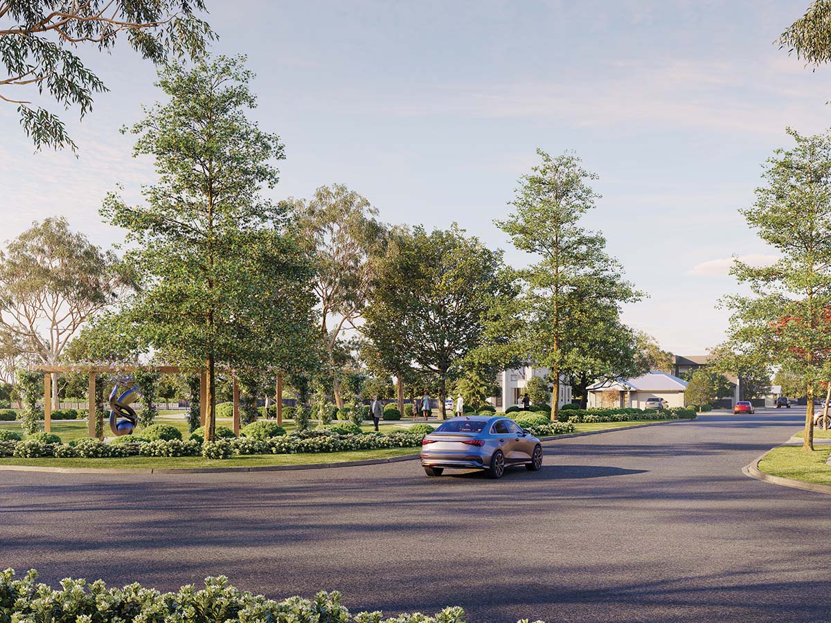 Ashbourne Estate - Moss Val Render