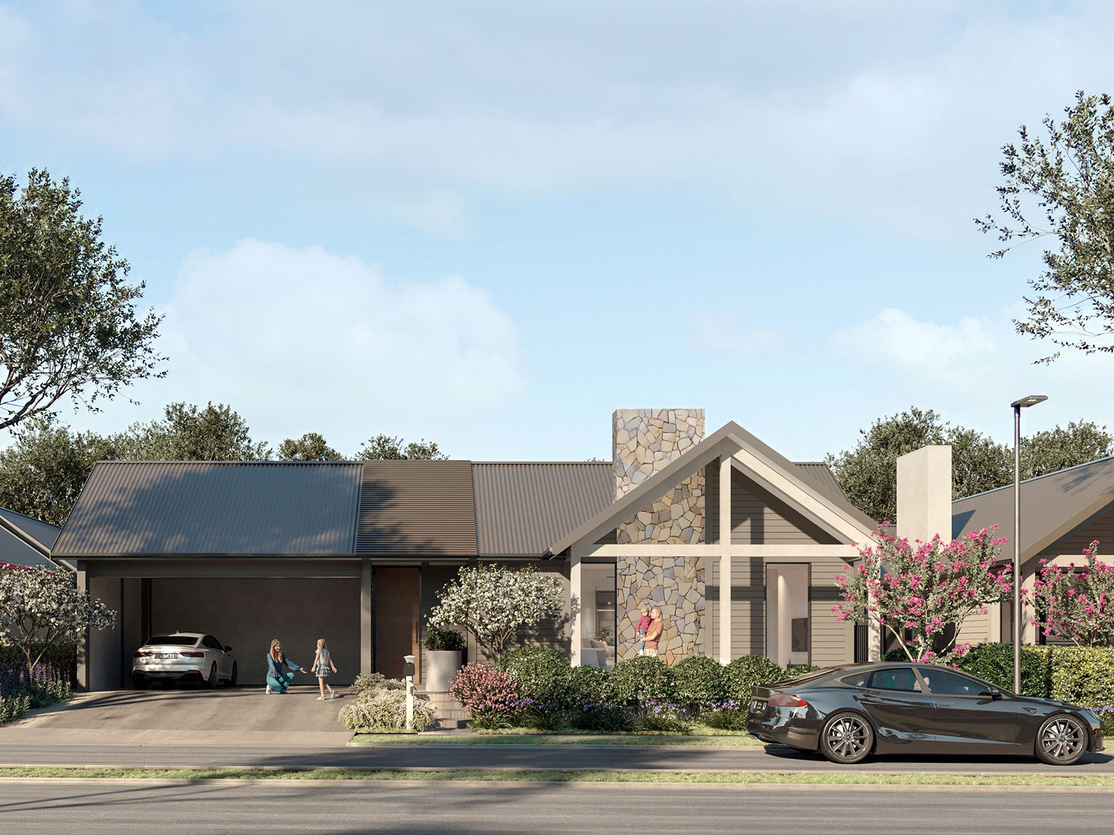 Ashbourne Estate - Moss Val Render