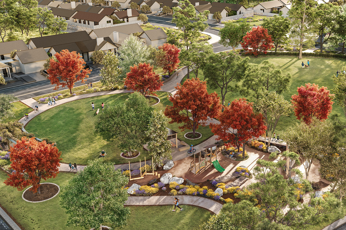 Ashbourne Estate - Moss Val Render