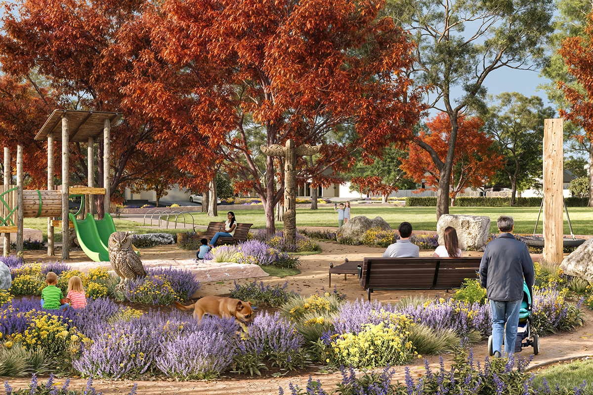 Ashbourne Estate - Moss Val Render
