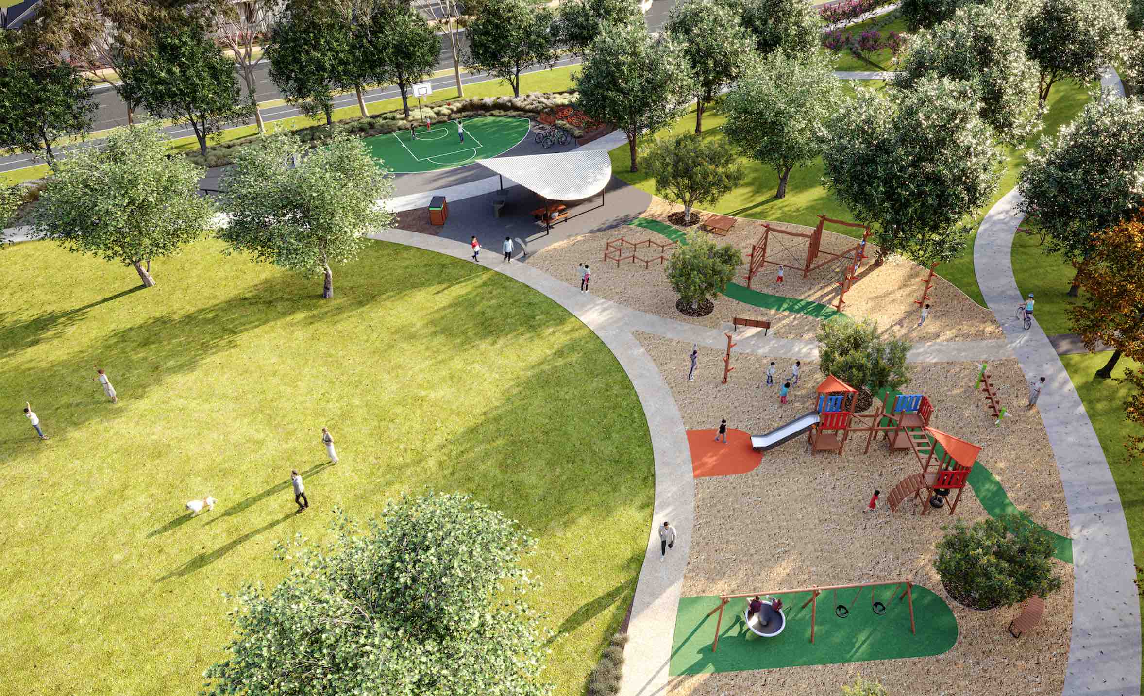 Aspire Estate - Fraser Rise Render