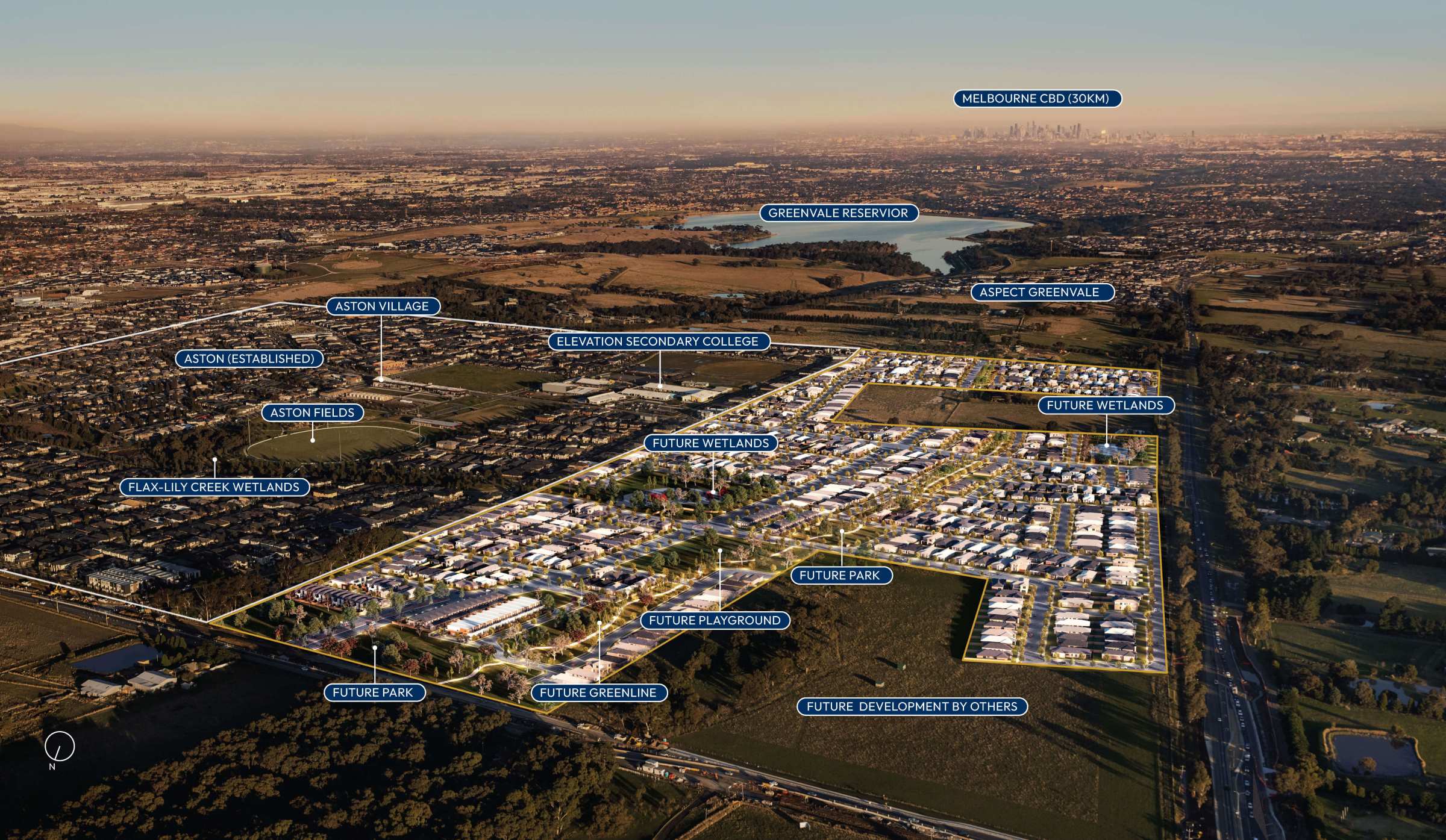 Aston Estate - Craigieburn Aerial