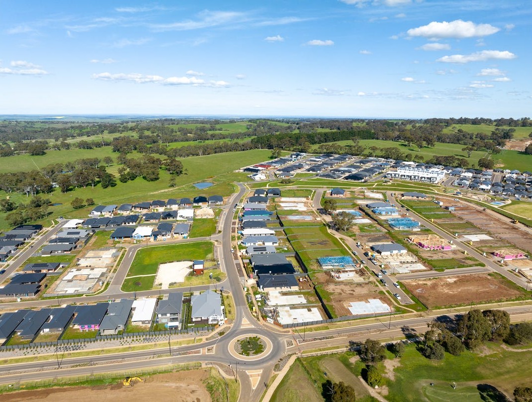 Aston Hills Estate - Mount Barker Aerial