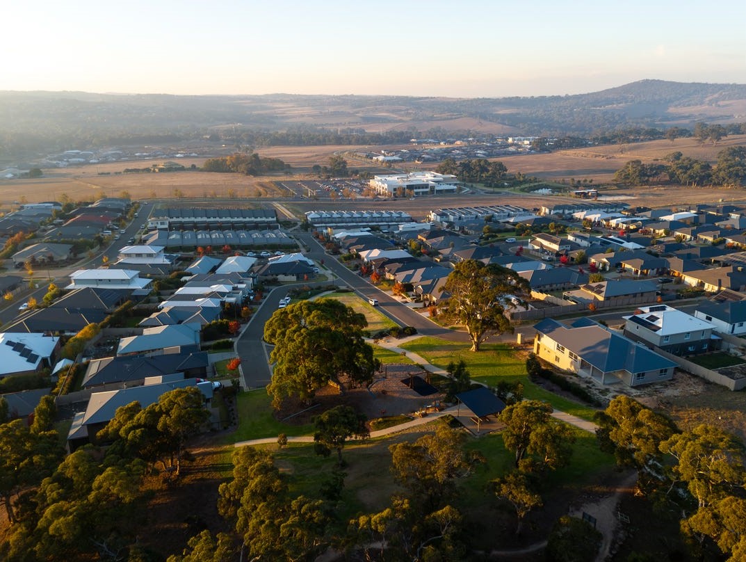 Aston Hills Estate - Mount Barker Aerial