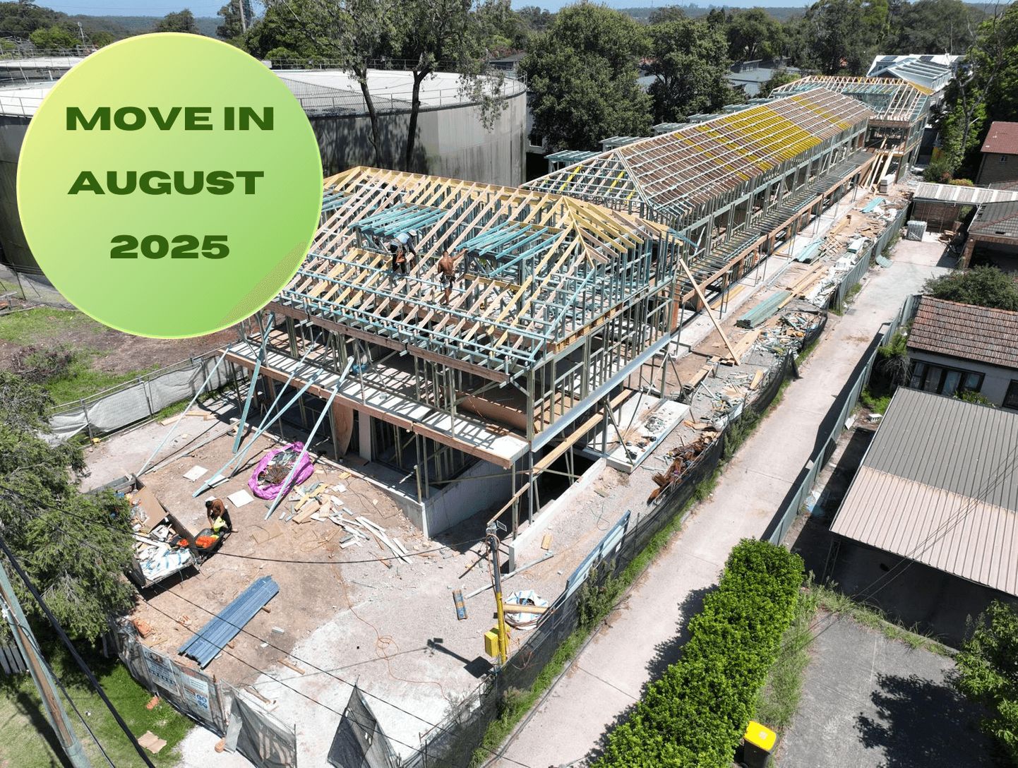 Atara Townhomes - Hornsby Construction Progress