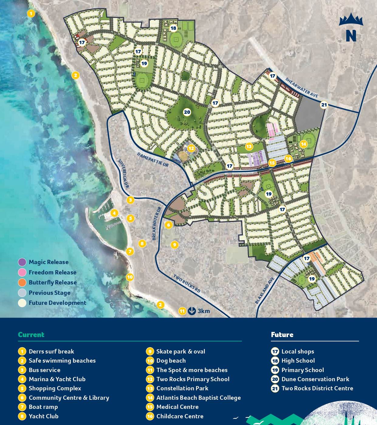 Atlantis Beach Estate - Two Rocks Masterplan