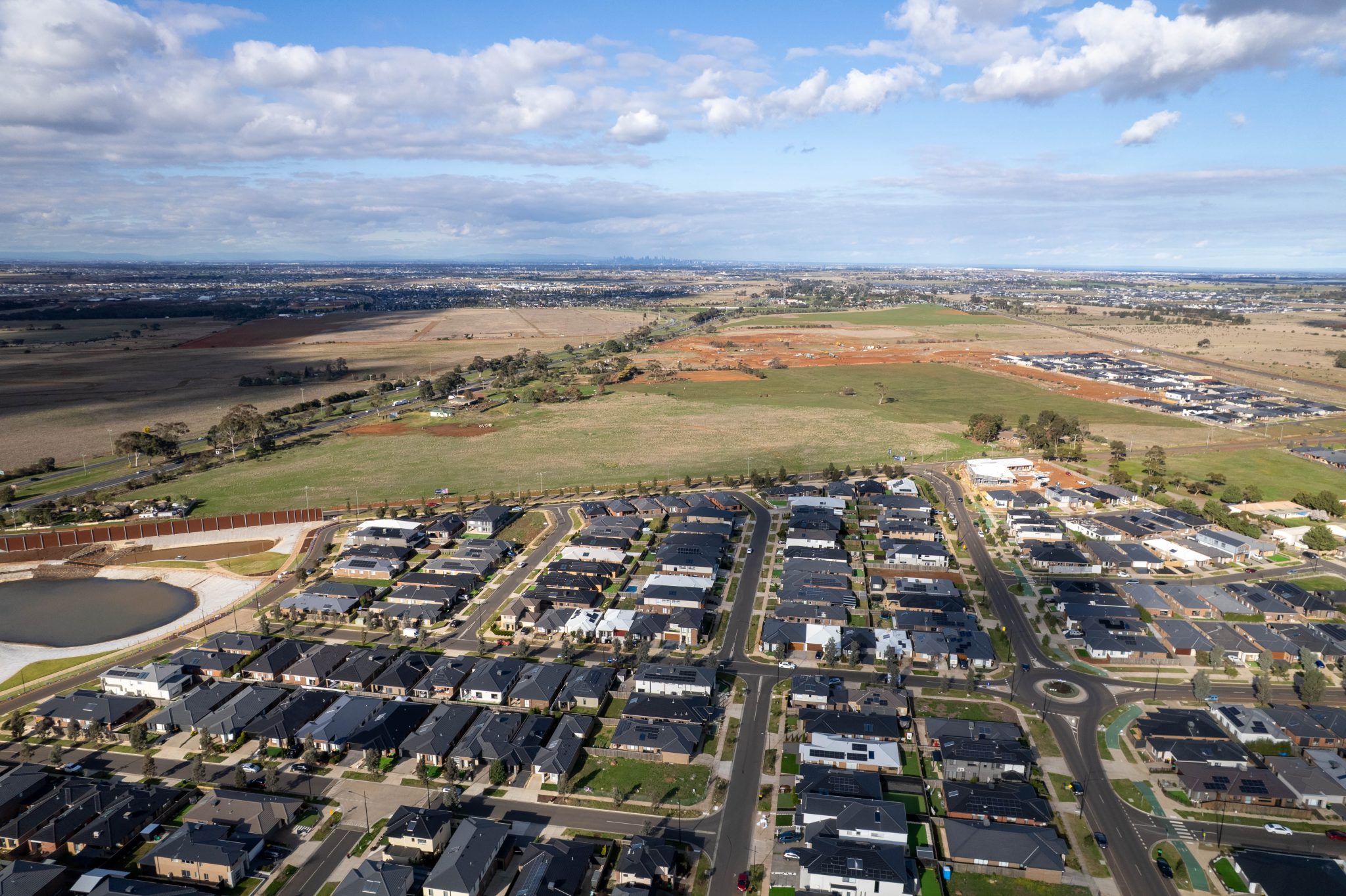 Atlas Estate - Rockbank Aerial
