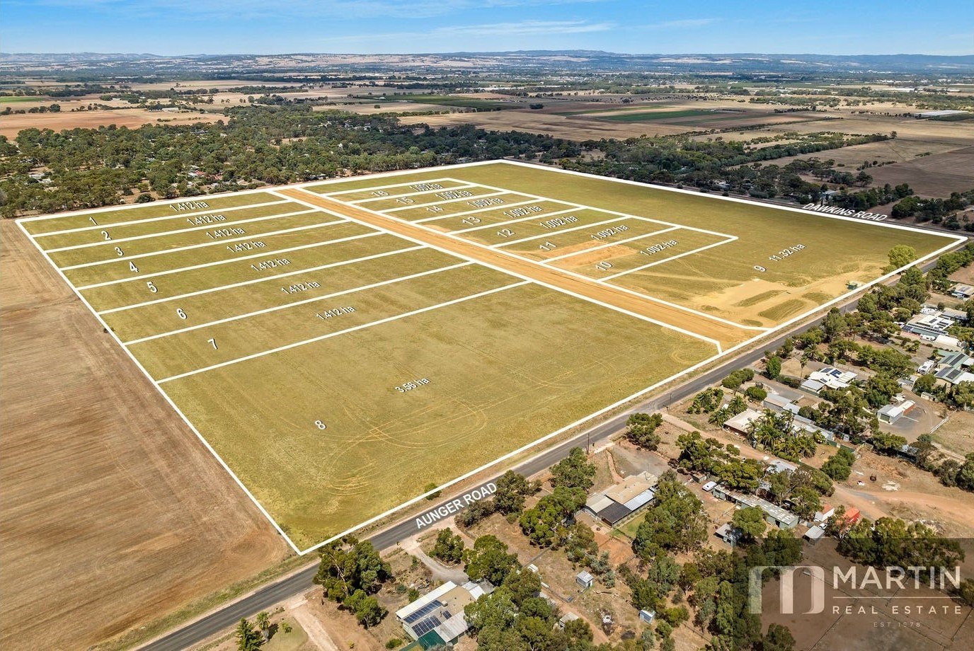 Aunger Road - Lewiston Aerial