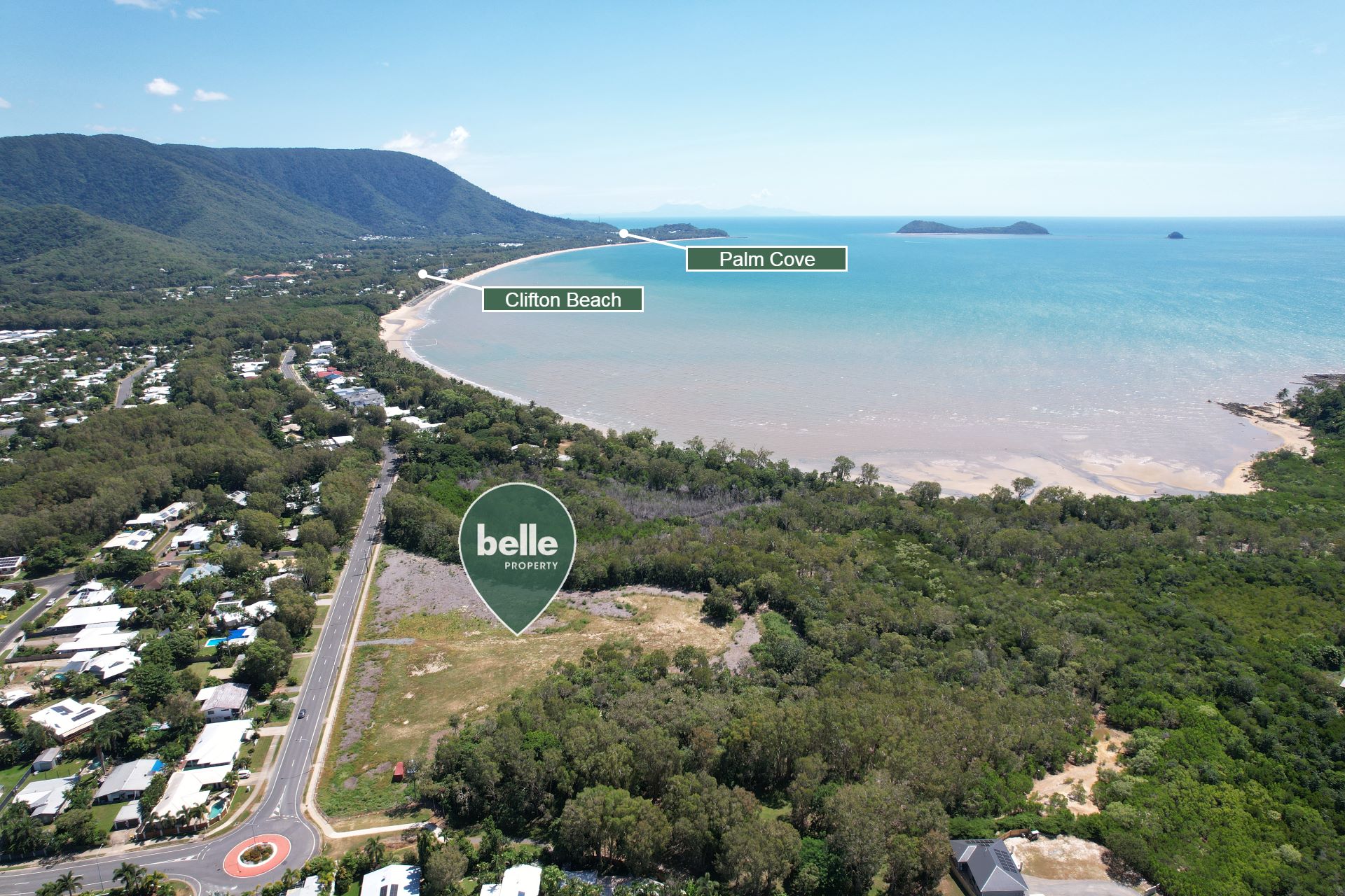 Aura Estate - Kewarra Beach Aerial