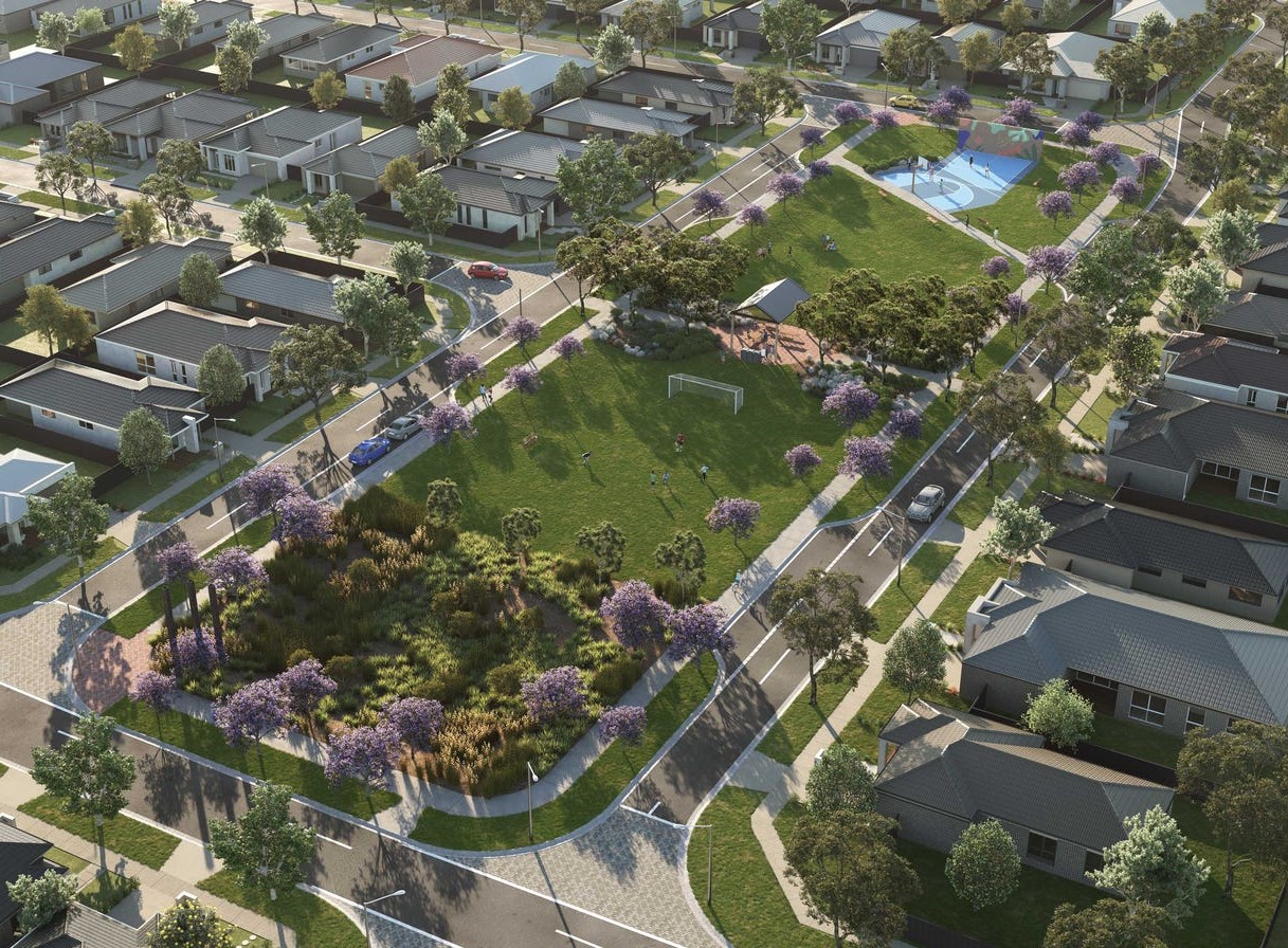 Austin Lakes Estate - South Yunderup Aerial