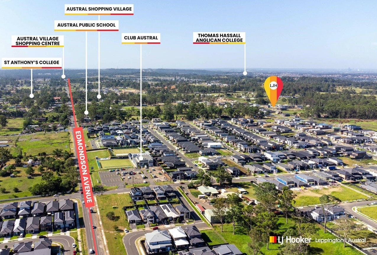 Austral Rise Estate - Austral Aerial