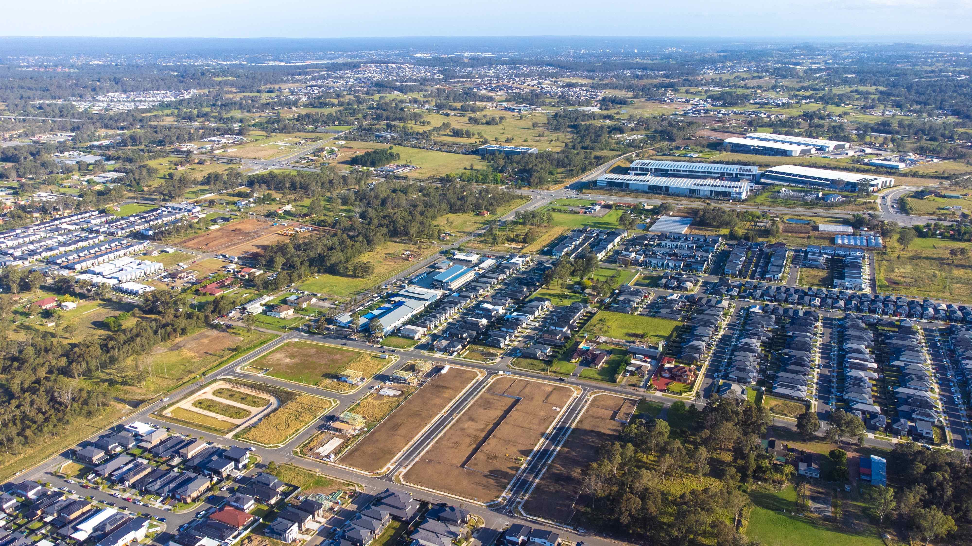 Austral Six Estate - Aust Aerial
