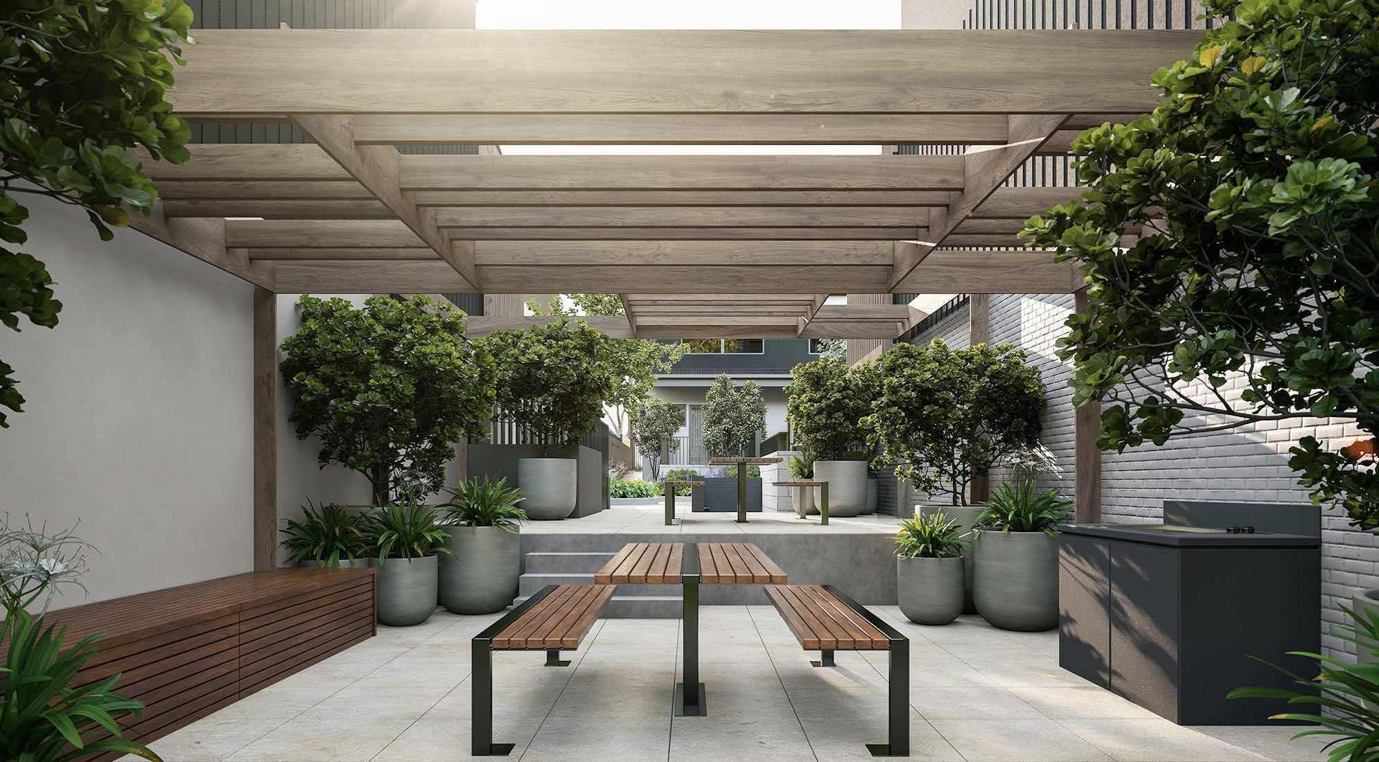 Avenue 818 Estate - Asquith Barbecue Areas
