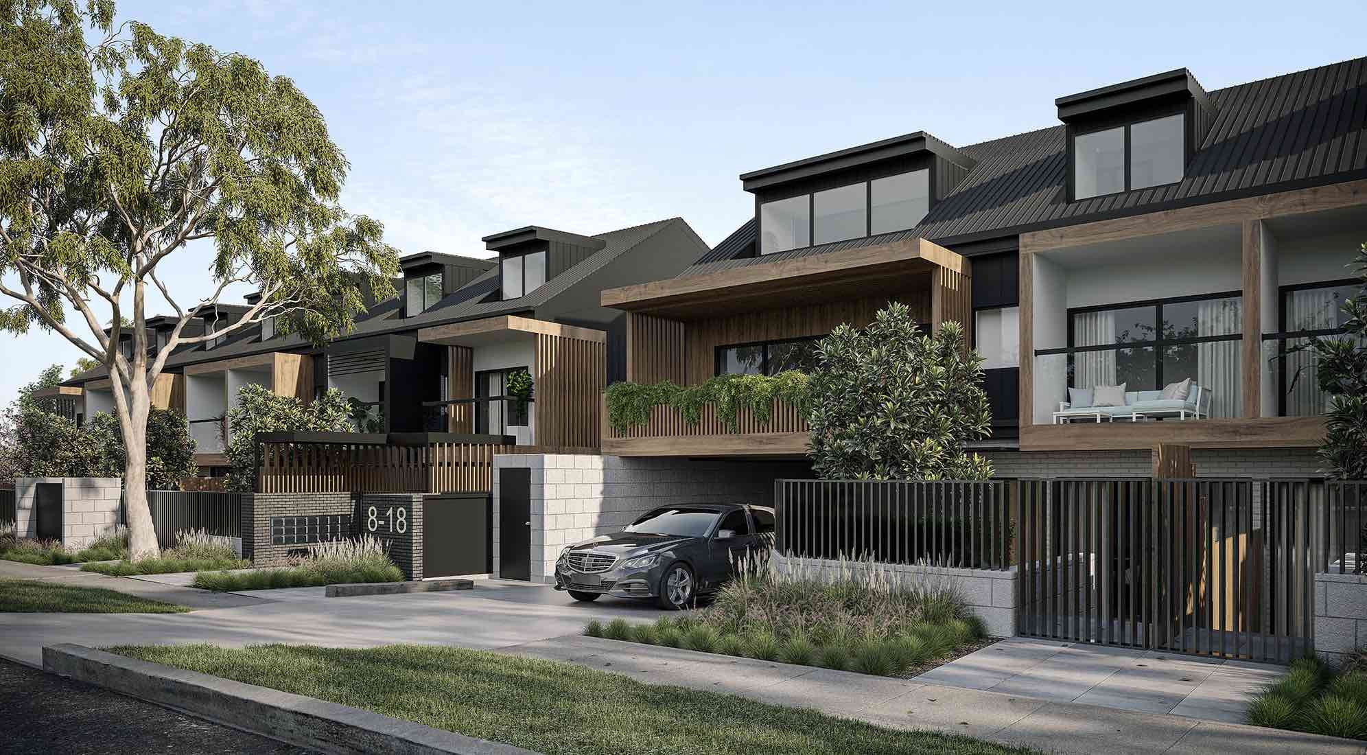 Avenue 818 Estate - Asquith Streetscape