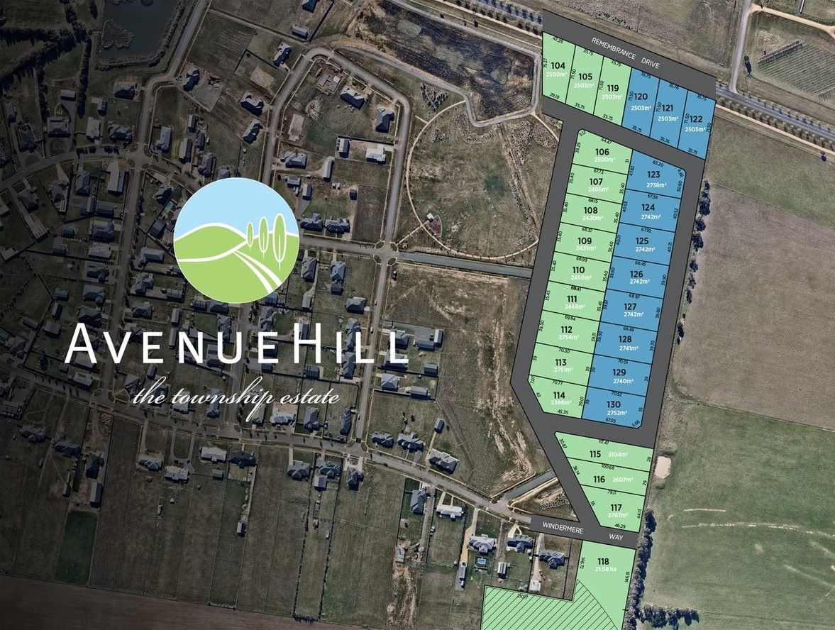 Avenue Hill Estate - Cardig Masterplan