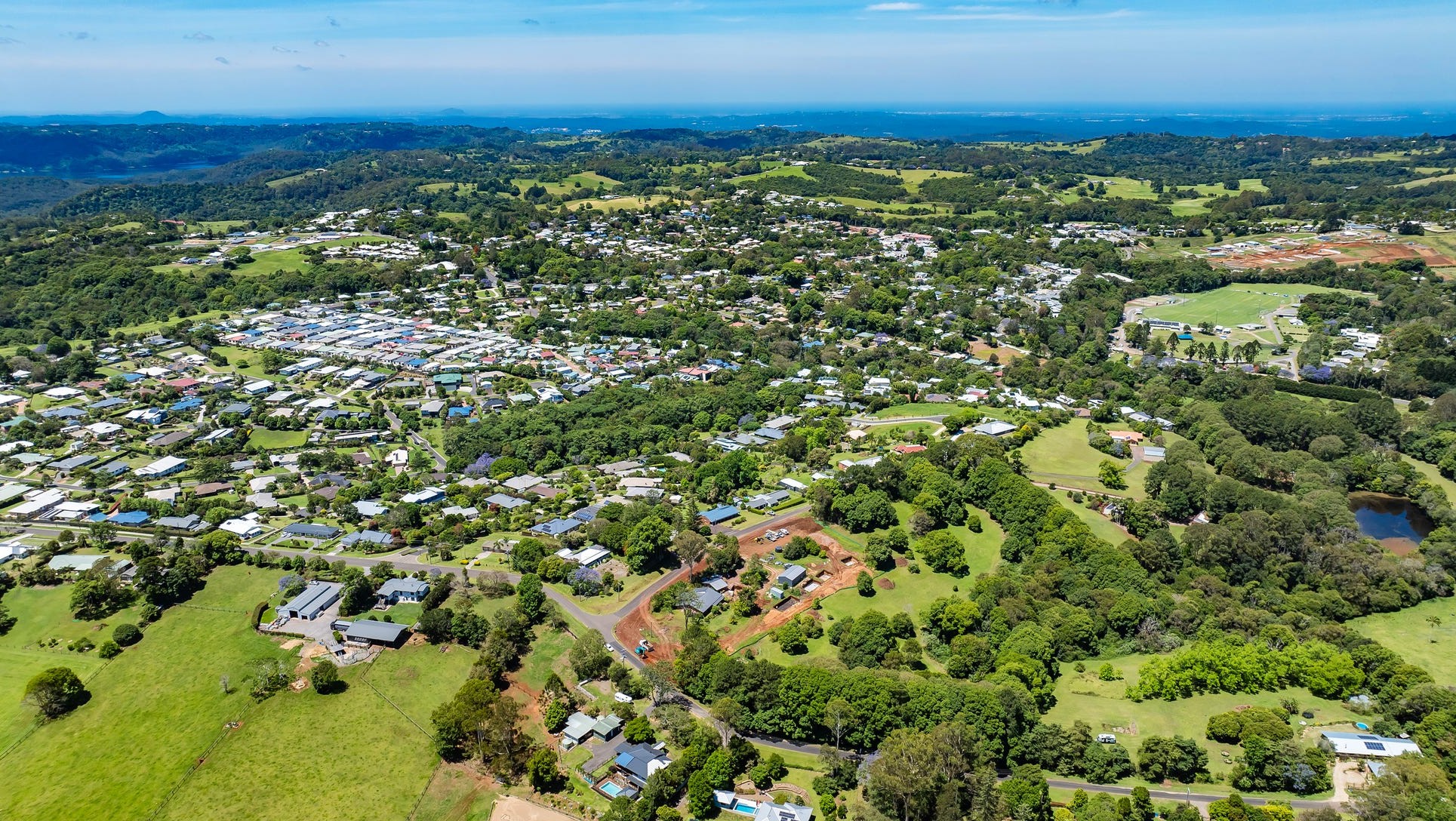 Avocado Grove Estate - Maleny Aerial