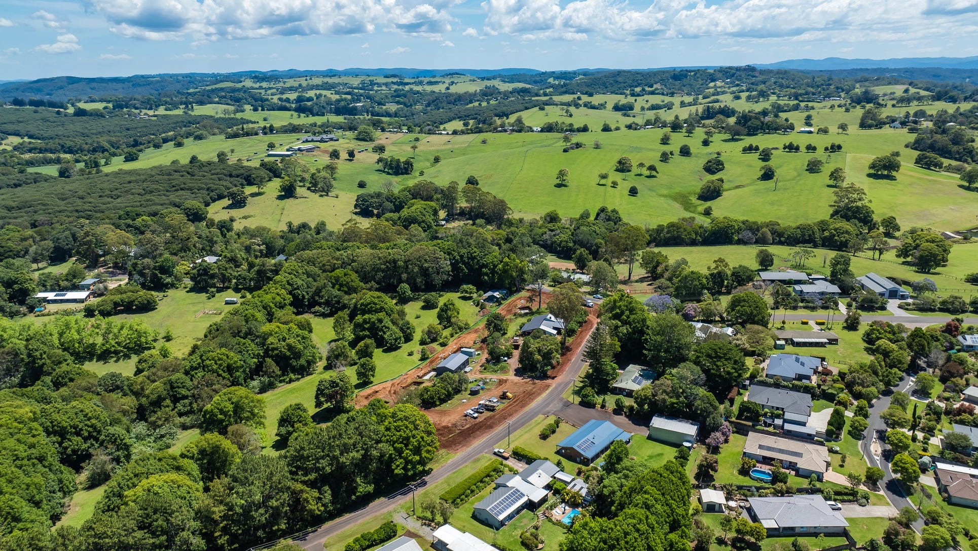 Avocado Grove Estate - Maleny Aerial