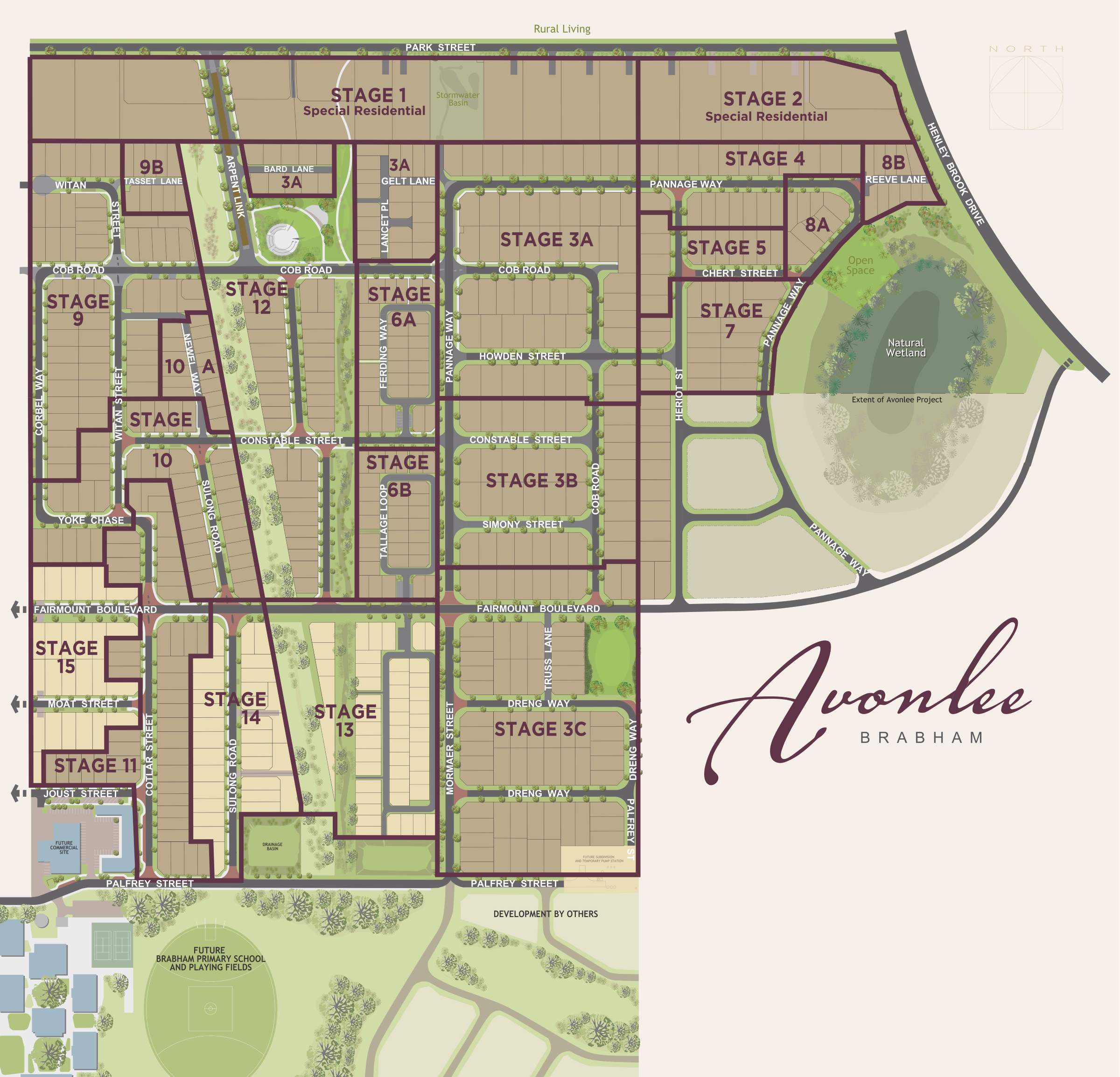 Avonlee Private Estate - Brabham Masterplan