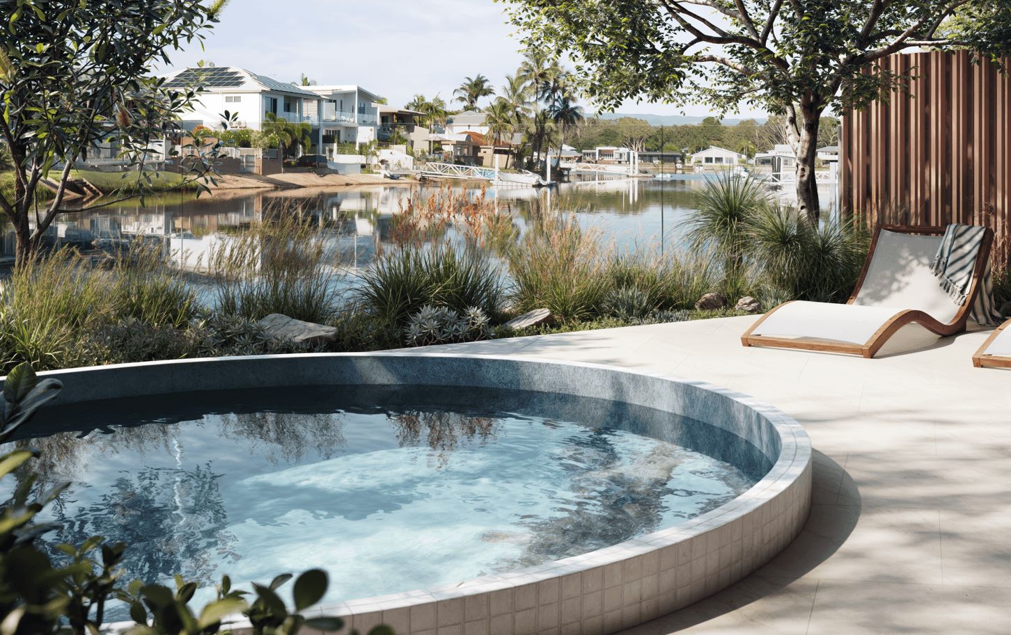 Ayre Estate - Palm Beach Backyard
