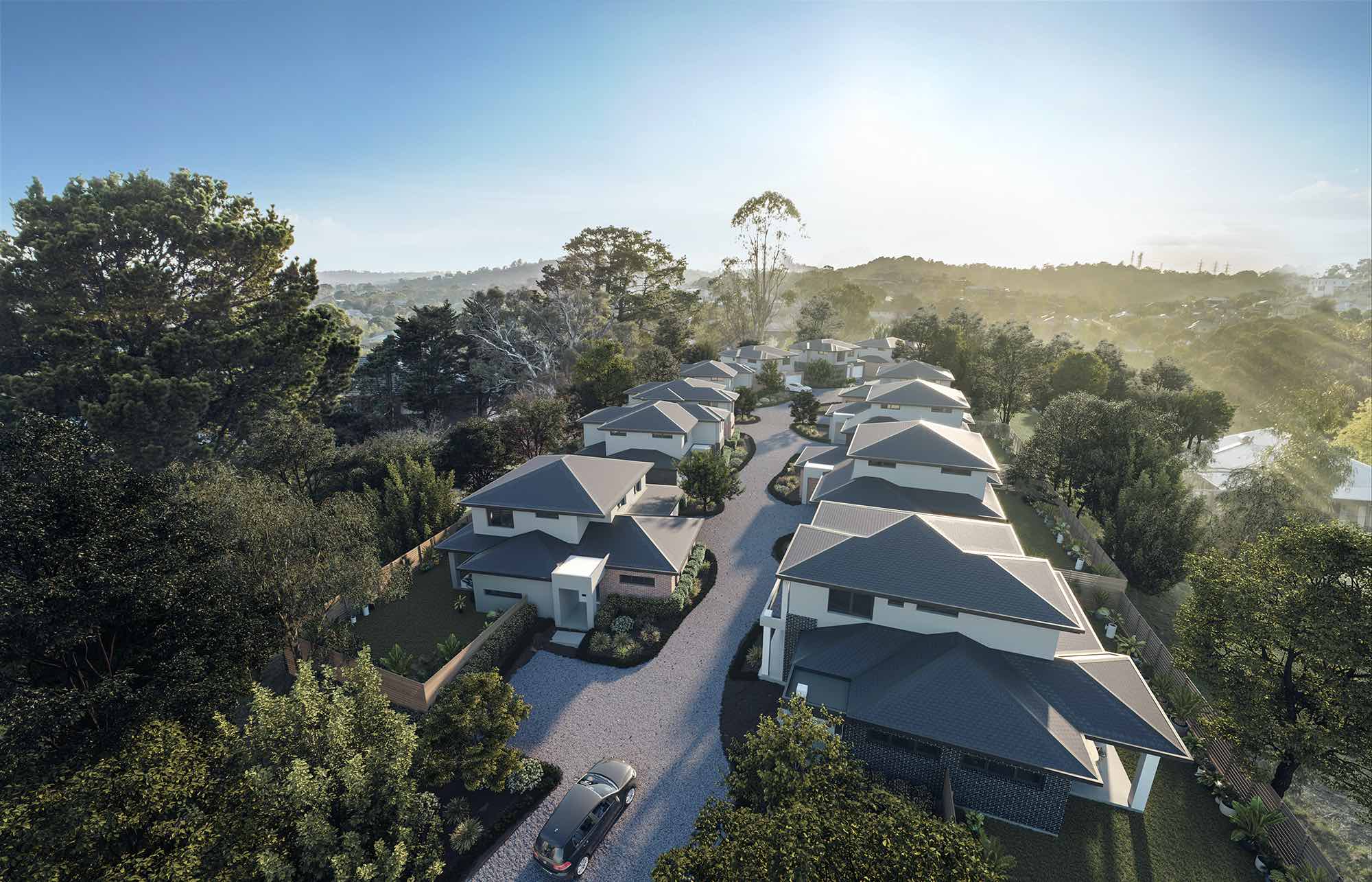 Azalea Garden Estate - Beaconsfield Aerial