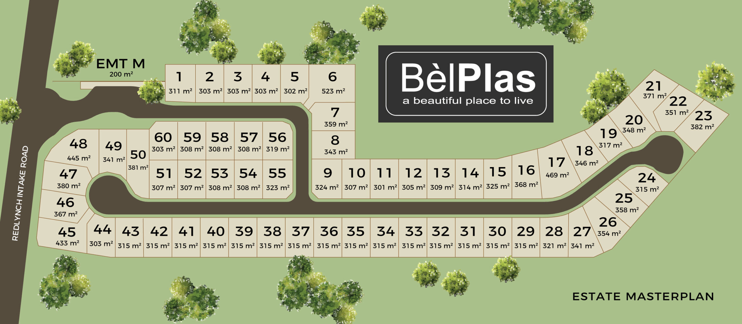 B--l Plas Estate - Redlynch Masterplan