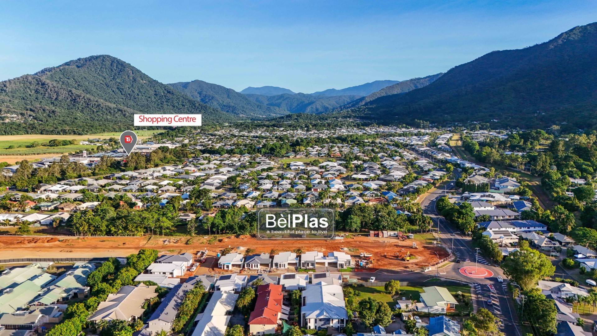 B--l Plas Estate - Redlynch Aerial