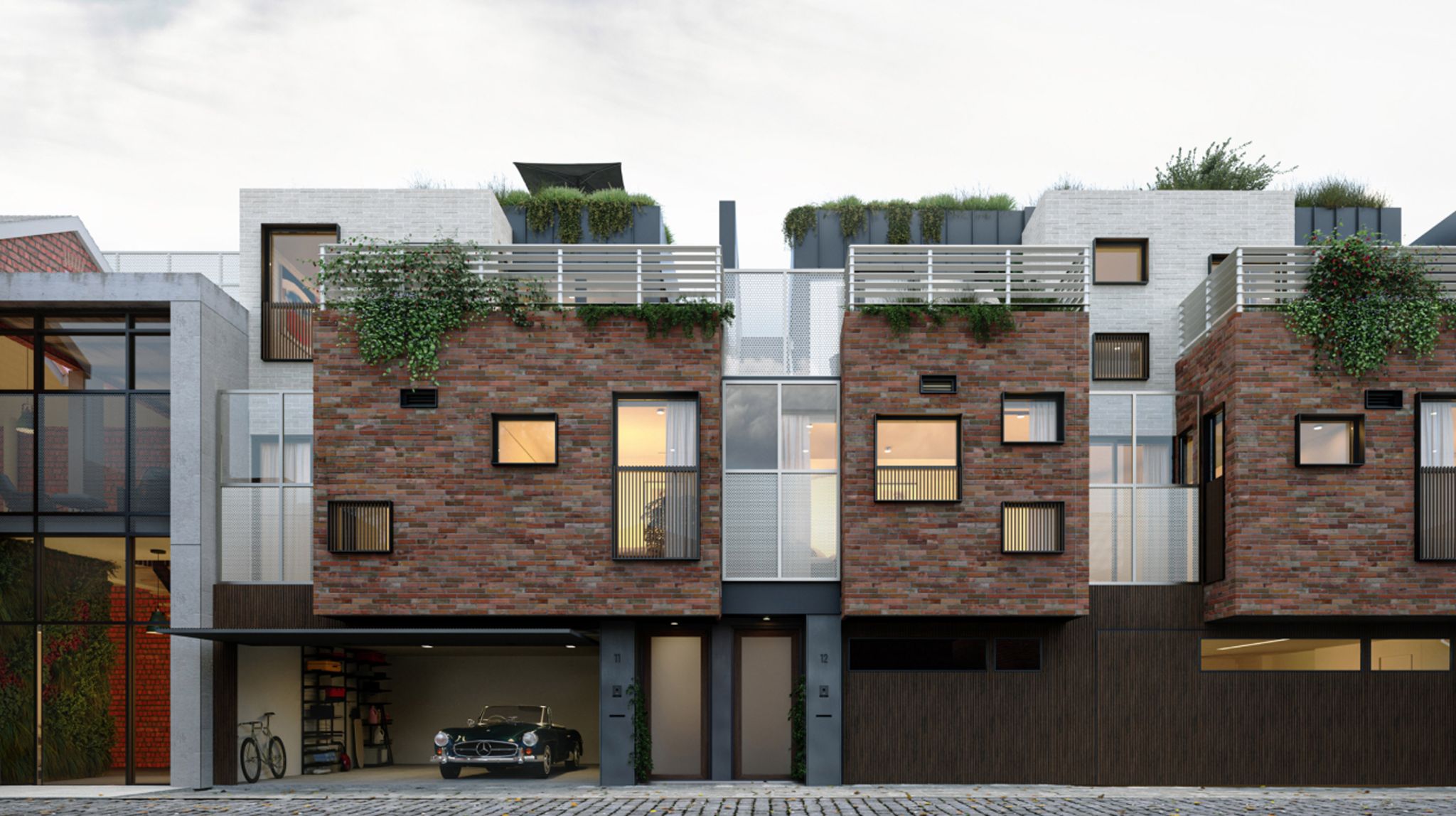 Bakehouse Terraces - Fitzroy North External