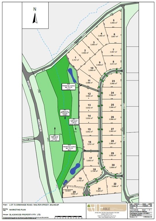 Balingup Brook Estate - Balingup Masterplan