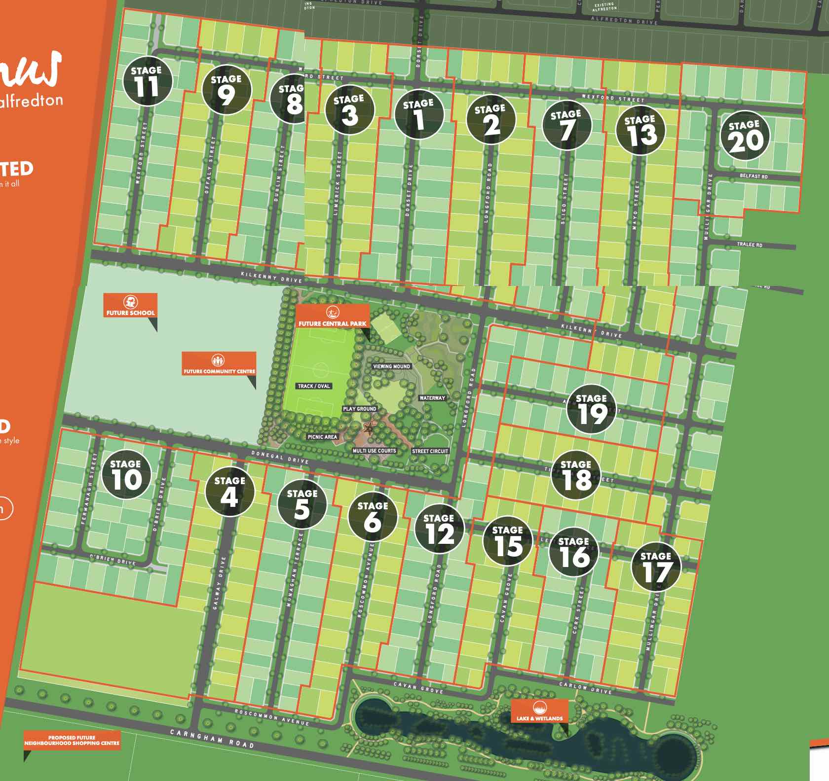 Ballymanus Alfredton Masterplan