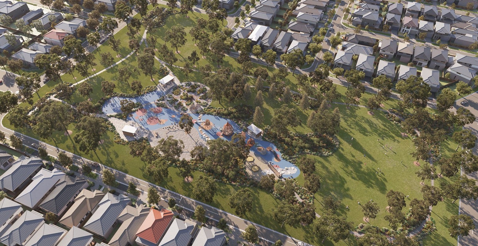 Balmain Estate - Donnybrook Aerial