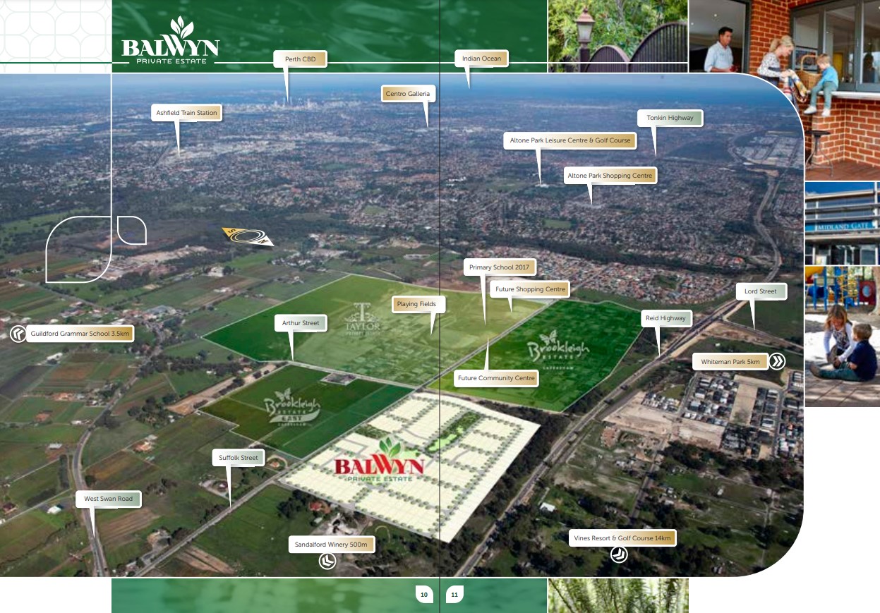 Balwyn Private Estate - Caversham Aerial