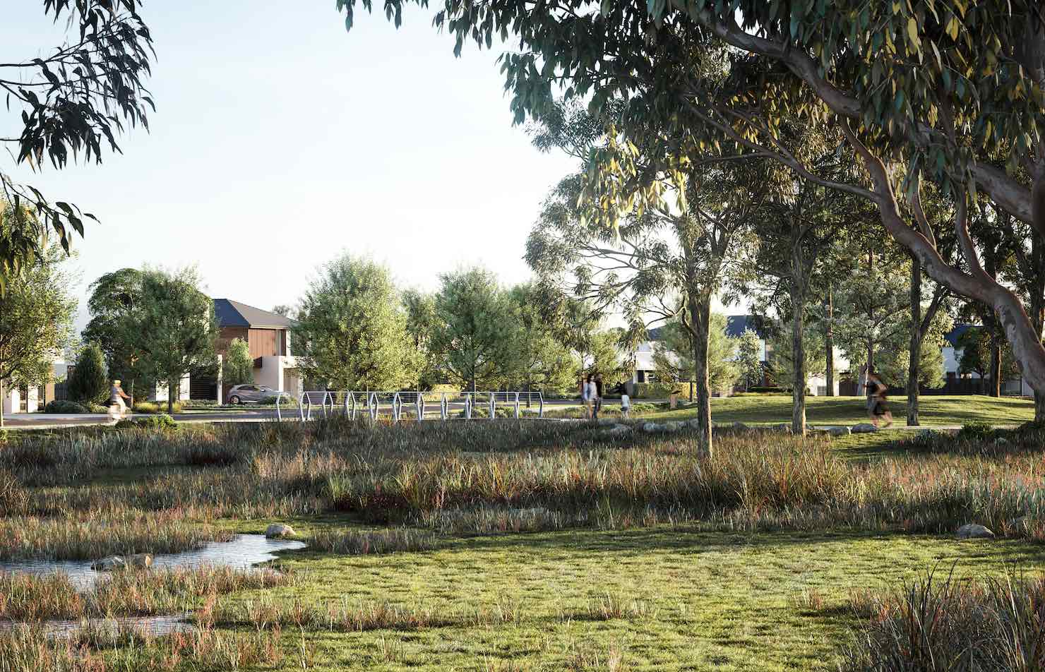 Bankside Estate - Rowvill Streetscape