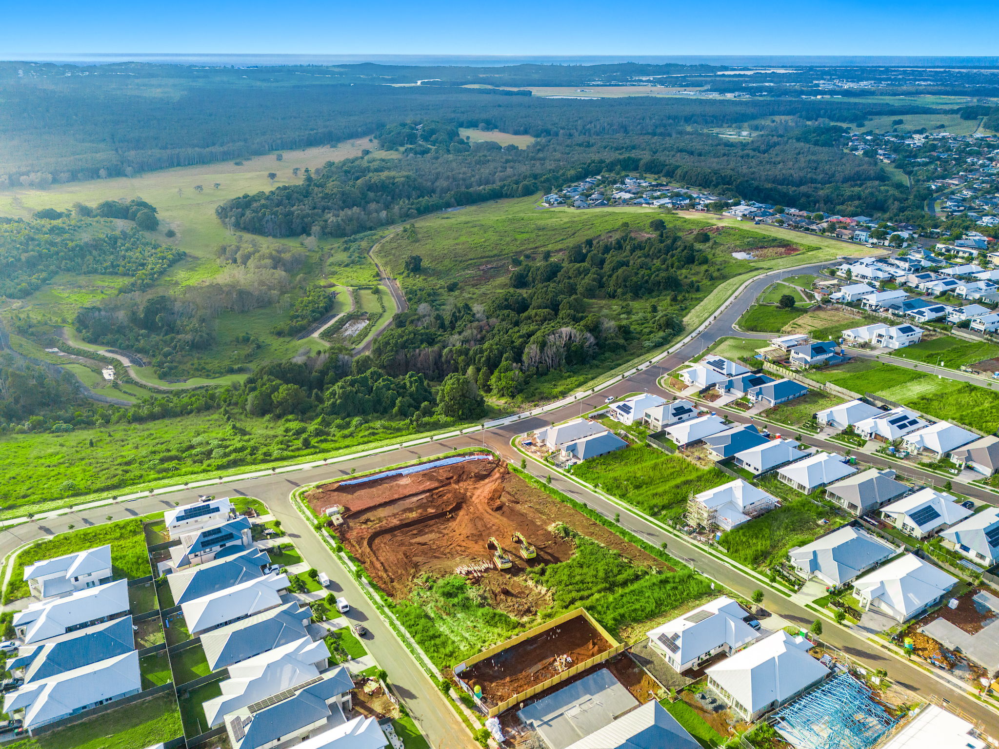 Banyan Hill Estate - Cumbalum Aerial