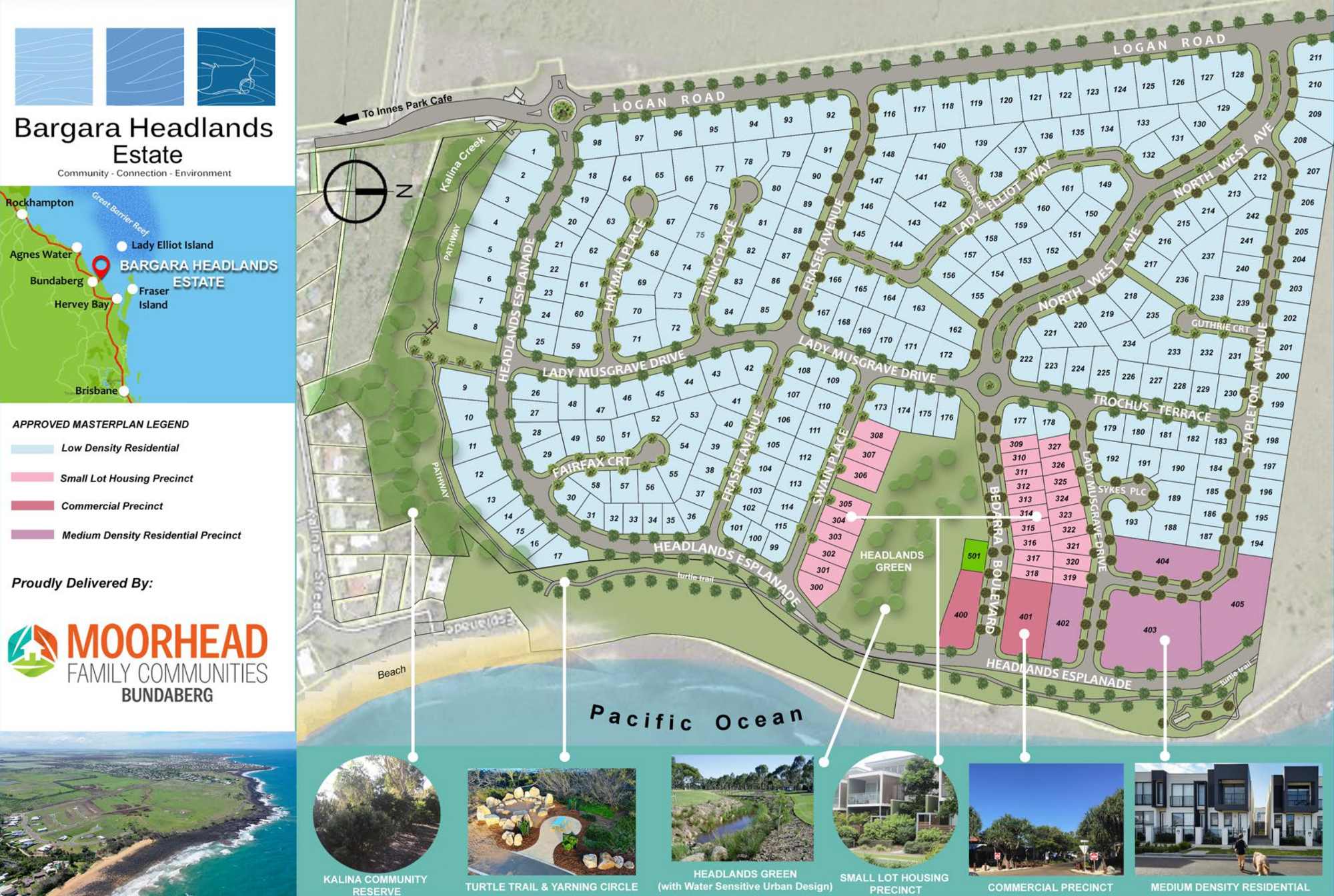 Bargara Headlands Estate - Innes Park Masterplan