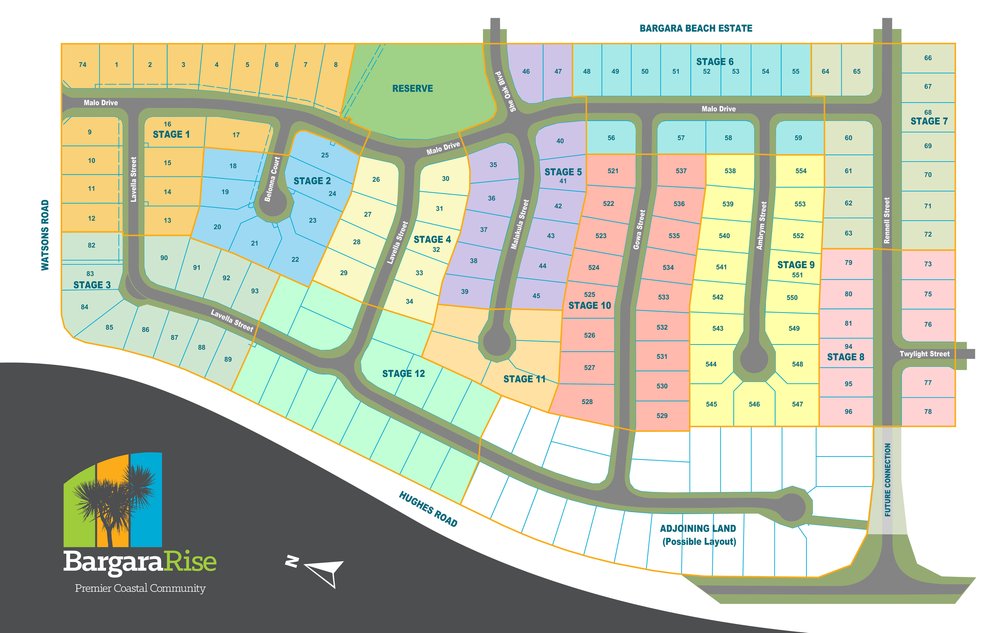 Bargara Rise Estate - Bargara Masterplan