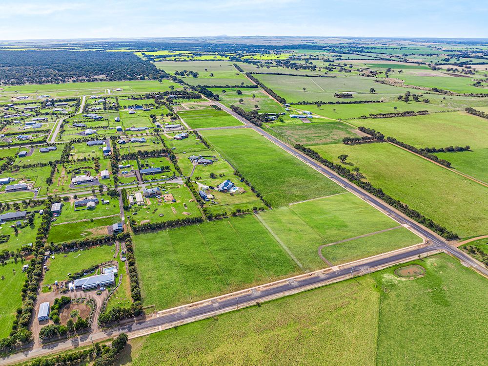 Barrabool Views Estate - Inverleigh Aerial