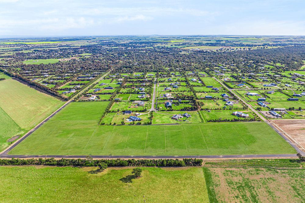 Barrabool Views Estate - Inverleigh Aerial