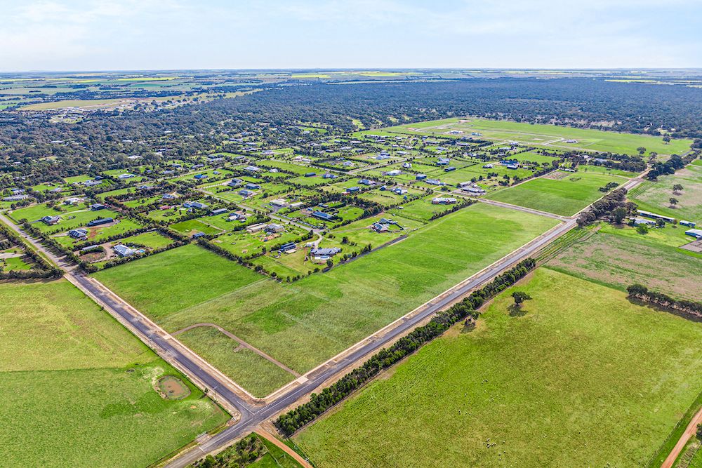 Barrabool Views Estate - Inverleigh Aerial