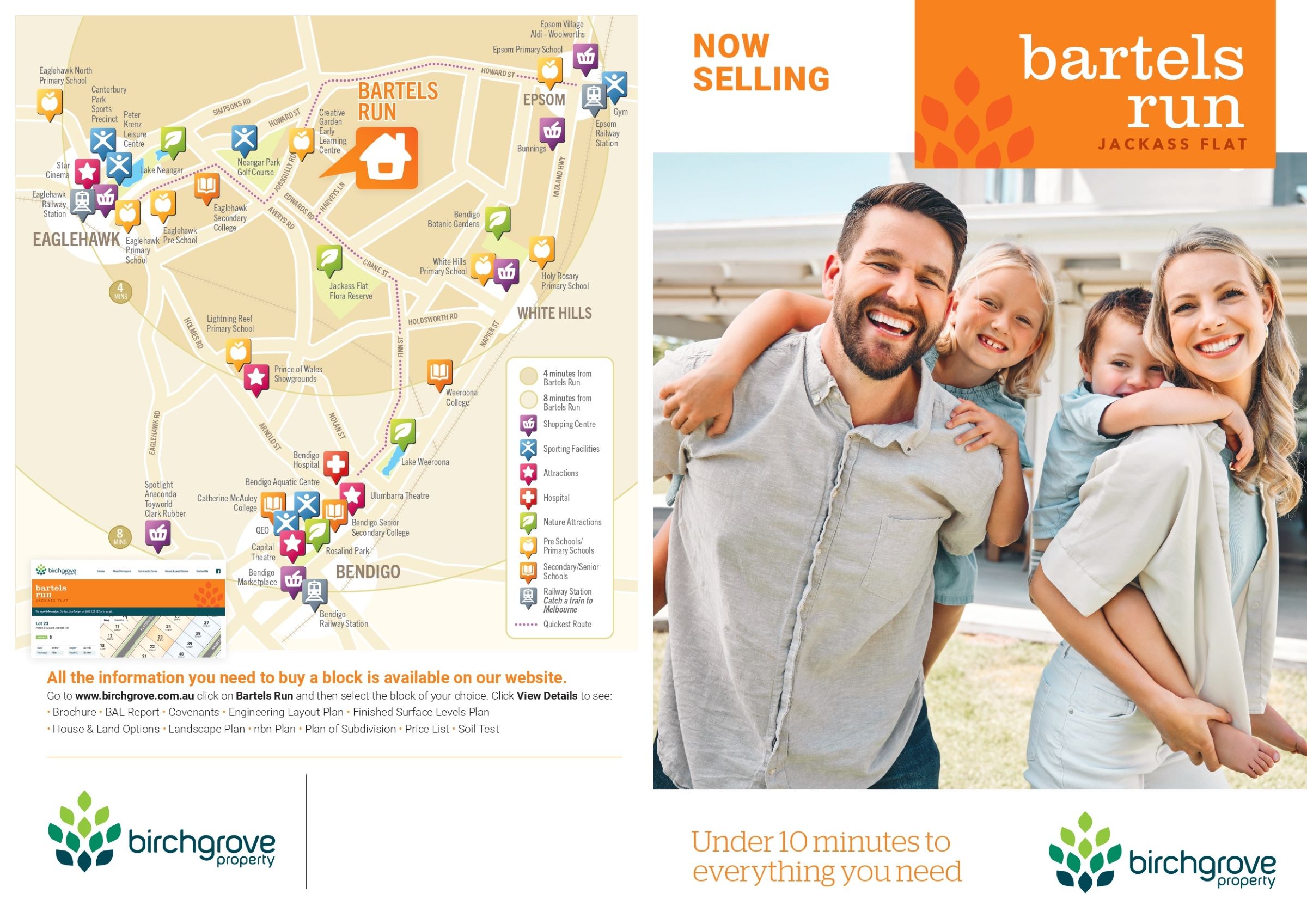 Bartels Run - Jackass Fl Location Map